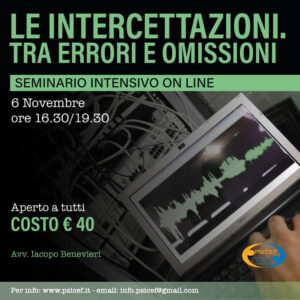 intercettazioni